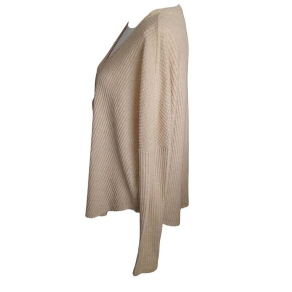 URBAN OUTFITTERS THERMAL BEIGE BLOUSE SZ.S EUC. - Picture 6 of 11